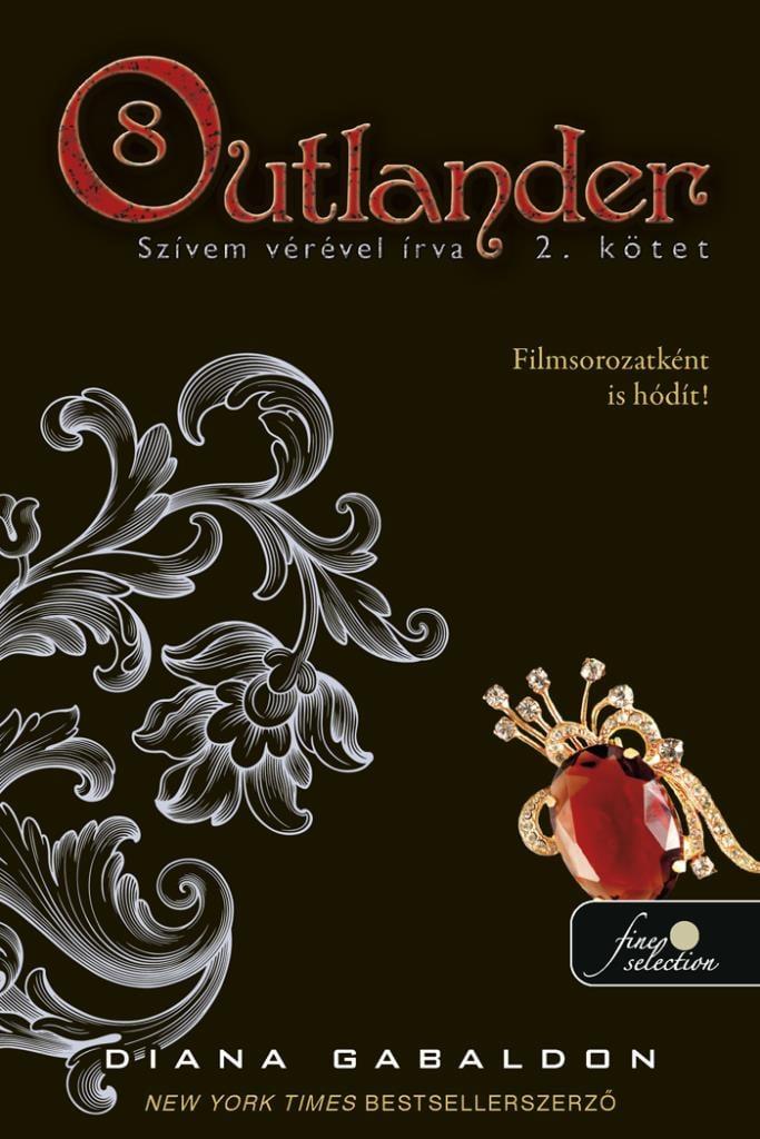 Outlander 8/2-Szívem vérével írva (keménytáblás)