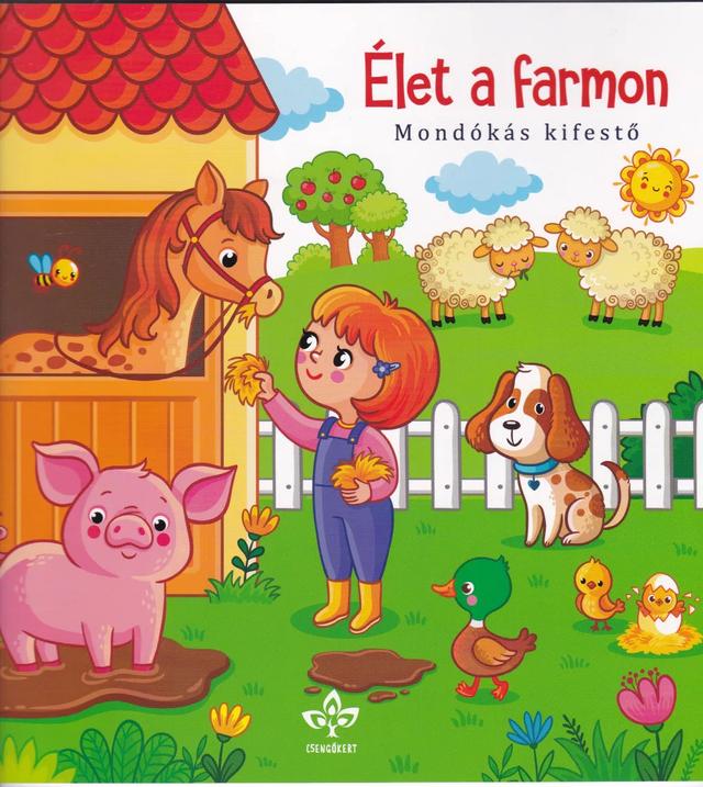 Élet a farmon – Mondókás kifestő