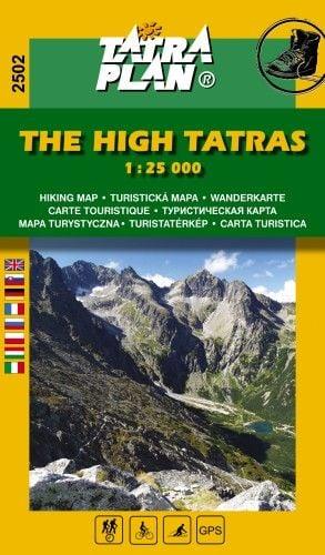 TP2502 Magas-Tátra 1:25000 - Turistatérkép