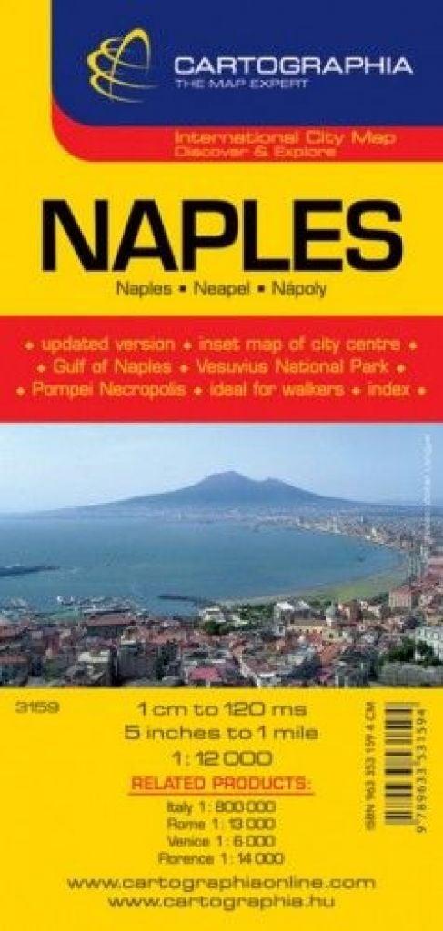 Nápoly várostérkép 1:12000