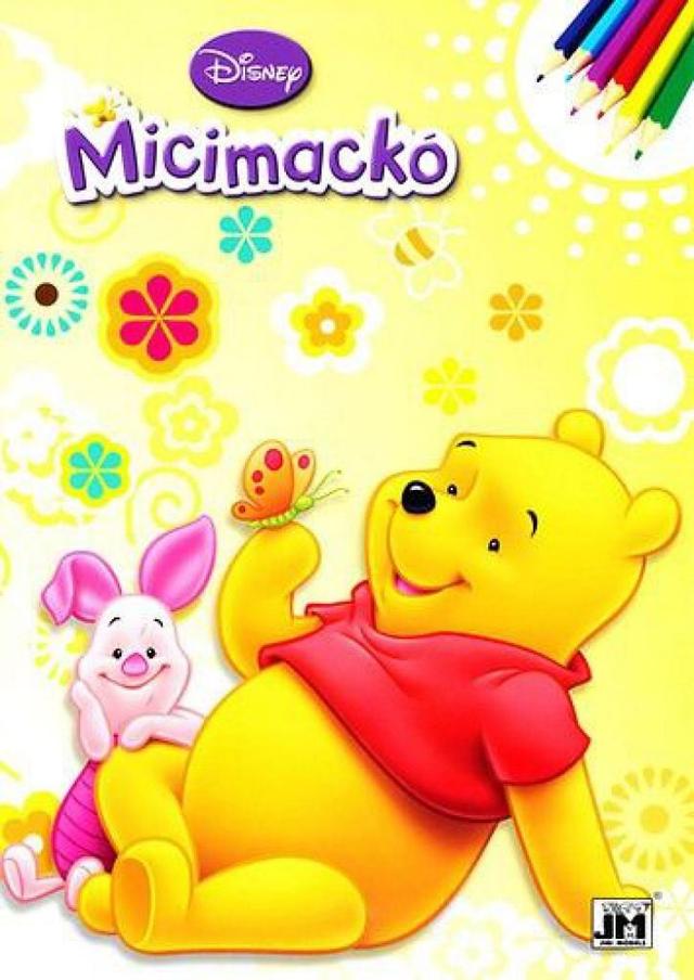 Micimackó - A4 színező