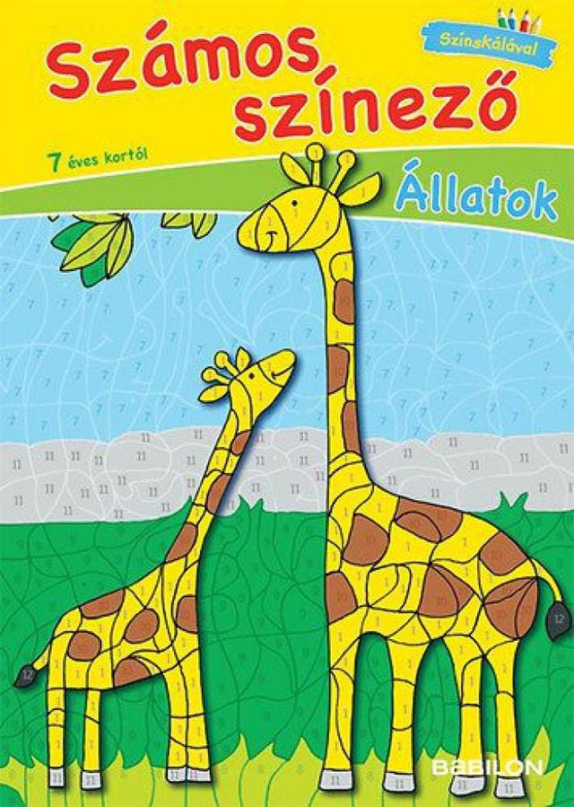 Számos színező - Állatok