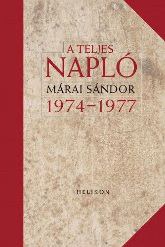 A teljes napló 1974-1977