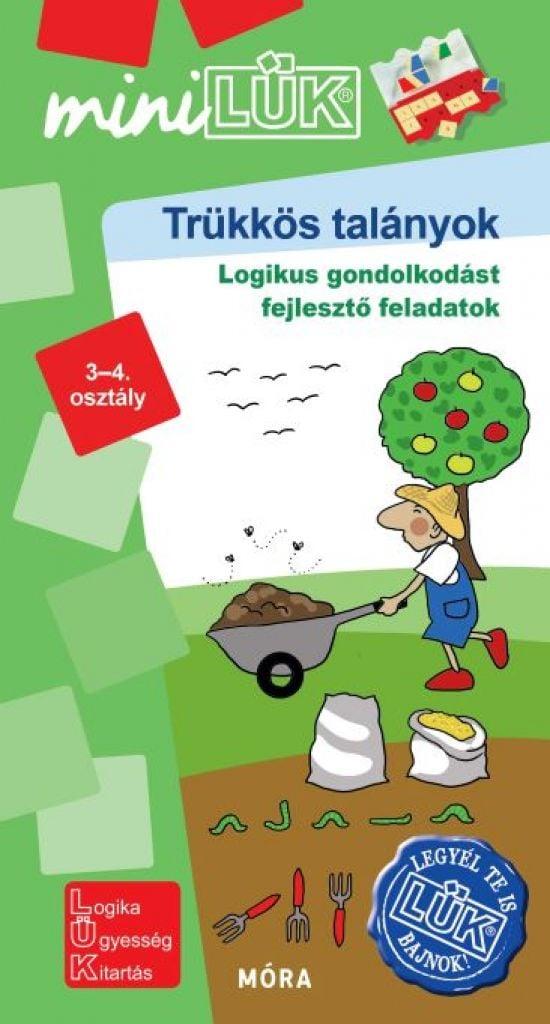 Trükkös talányok - logikus gondolkodást fejlesztő feladatok
