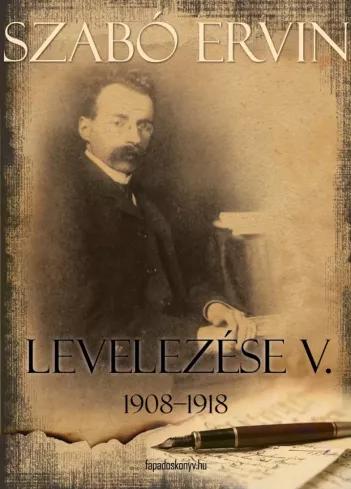 Szabó Ervin levelezése V. kötet (e-könyv)