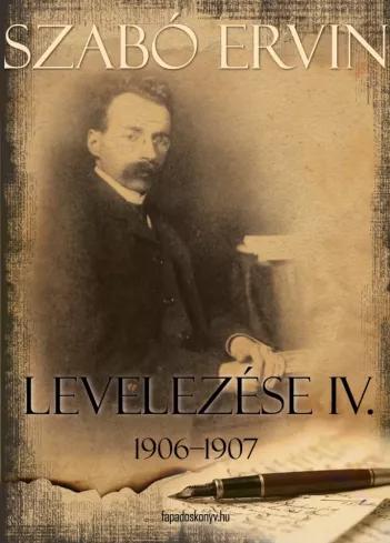 Szabó Ervin levelezése IV. kötet (e-könyv)