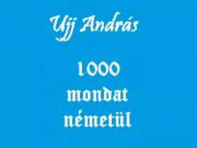1000 mondat németül (e-könyv)