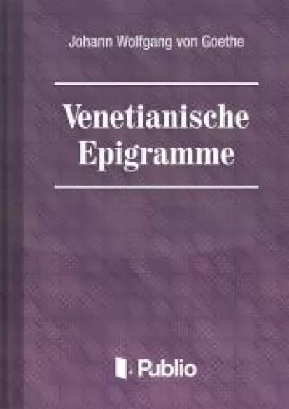 Venetianische Epigramme (e-könyv)