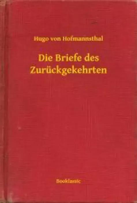 Die Briefe des Zurückgekehrten (e-könyv)