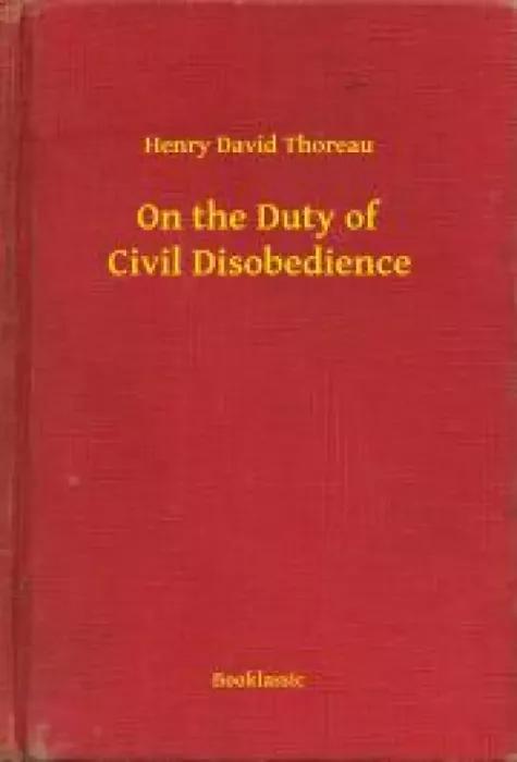 On the Duty of Civil Disobedience (e-könyv)