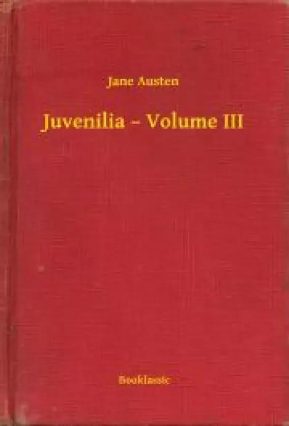 Juvenilia – Volume III (e-könyv)