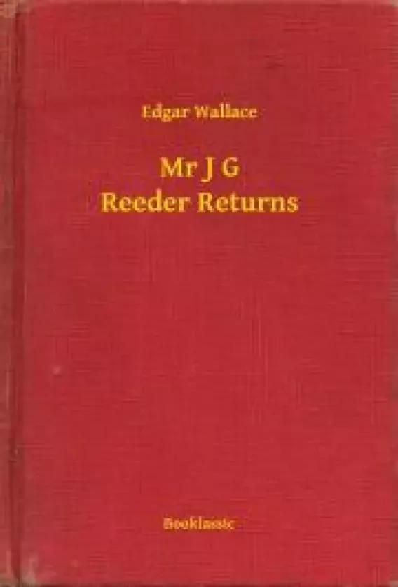 Mr J G Reeder Returns (e-könyv)