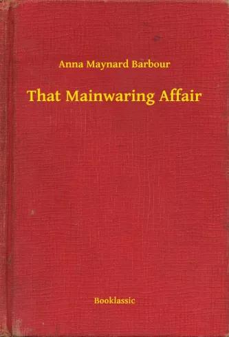 That Mainwaring Affair (e-könyv)