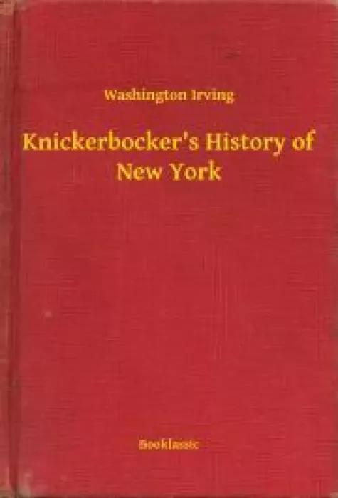Knickerbockers History of New York (e-könyv)