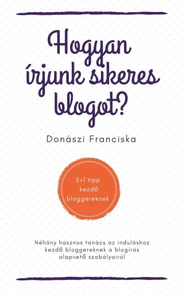 Hogyan írjunk sikeres blogot? (e-könyv)