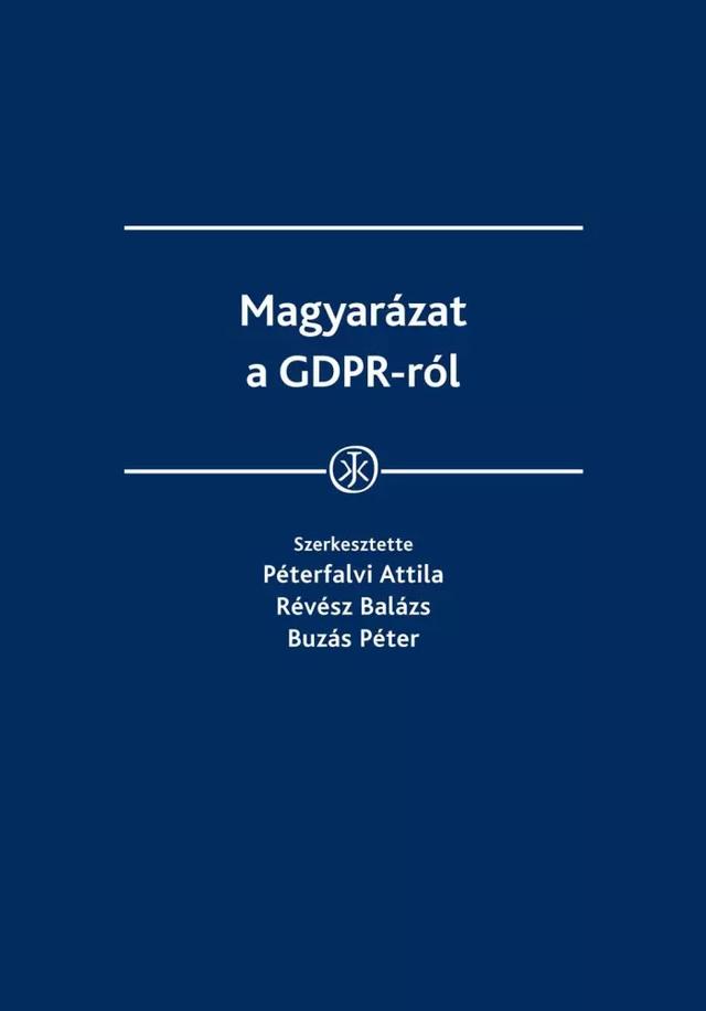 Magyarázat a GDPR-ról (e-könyv)