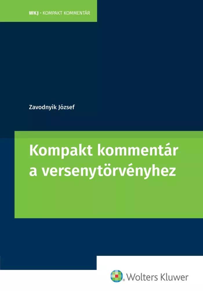 Kompakt kommentár a versenytörvényhez (e-könyv)