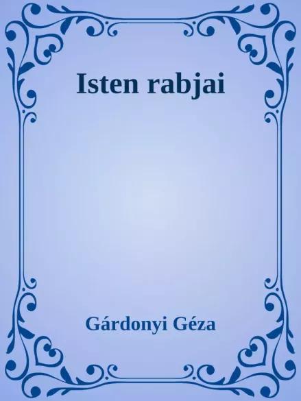 Isten rabjai (e-könyv)