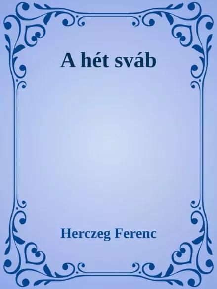 A hét sváb (e-könyv)