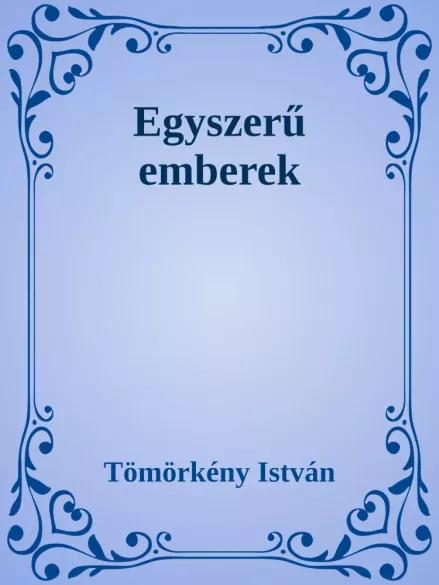 Egyszerű emberek (e-könyv)