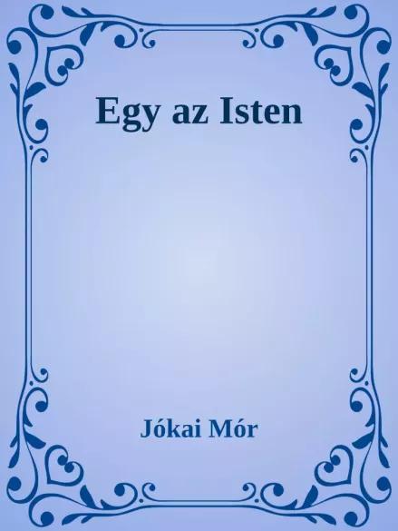 Egy az Isten (e-könyv)