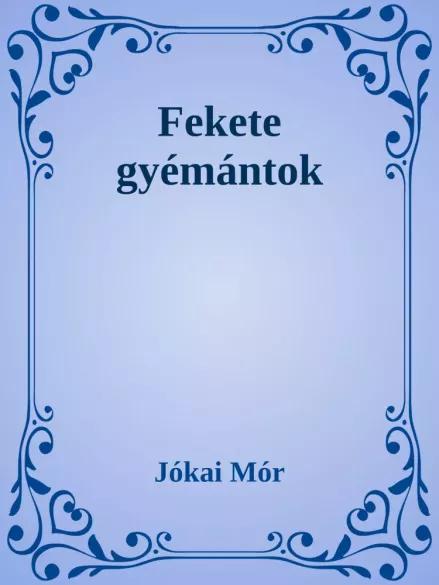 Fekete gyémántok (e-könyv)