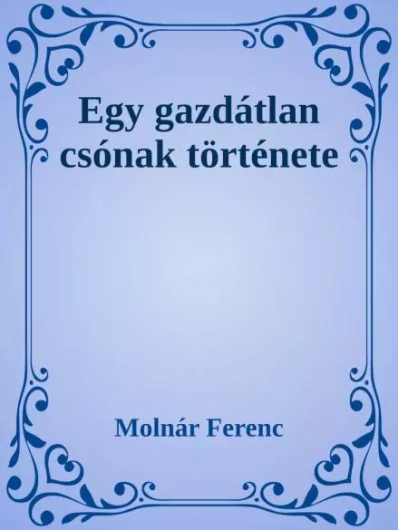 Egy gazdátlan csónak története (e-könyv)
