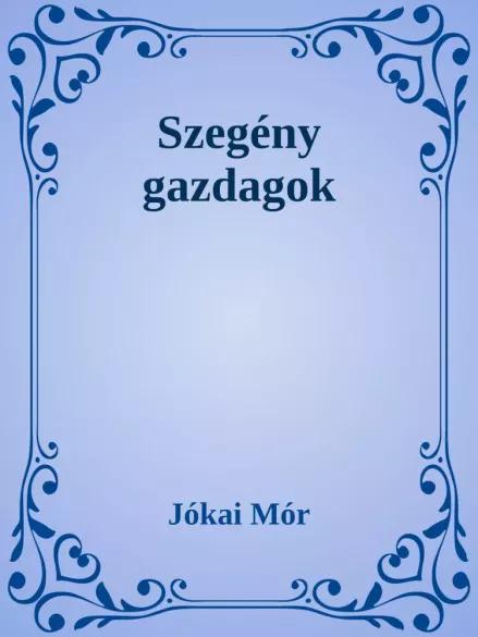 Szegény gazdagok (e-könyv)