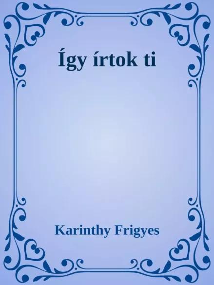 Így írtok ti (e-könyv)