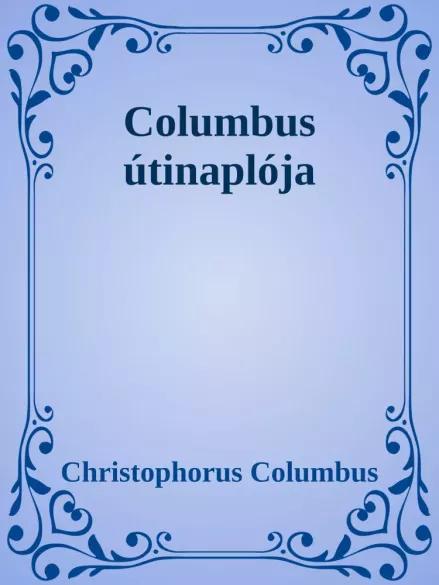 Columbus útinaplója (e-könyv)