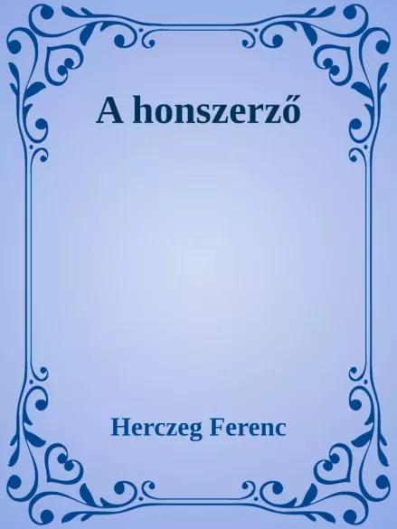 A honszerző (e-könyv)