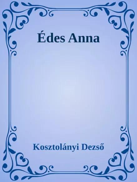 Édes Anna (e-könyv)