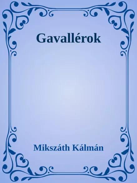 Gavallérok (e-könyv)