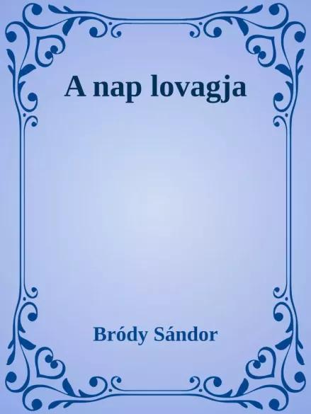 A nap lovagja (e-könyv)