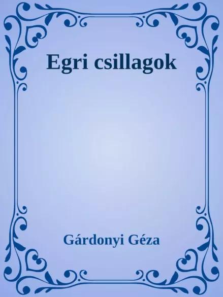 Egri csillagok (e-könyv)