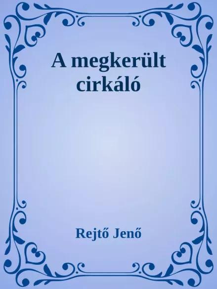 A megkerült cirkáló (e-könyv)