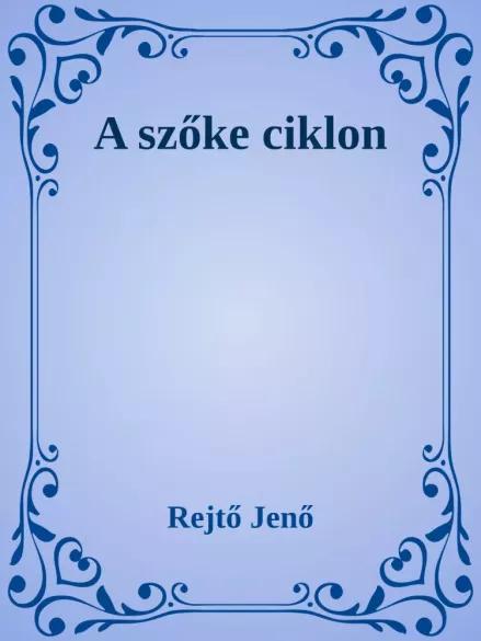 A szőke ciklon (e-könyv)