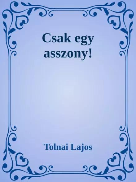 Csak egy asszony! (e-könyv)