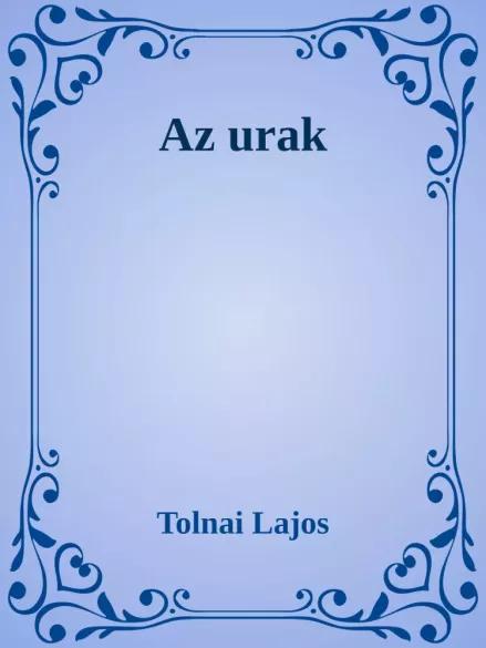 Az urak (e-könyv)