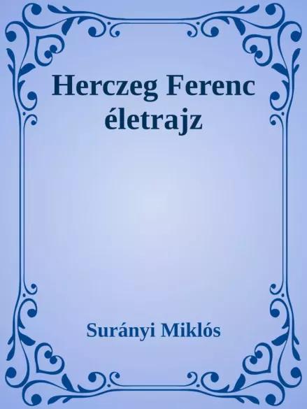 Herczeg Ferenc (e-könyv)
