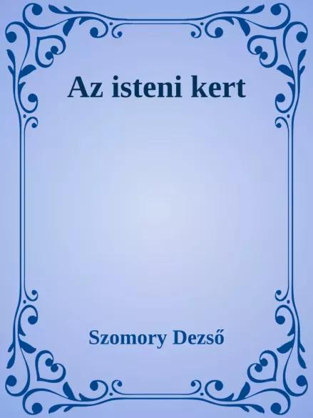 Az isteni kert (e-könyv)