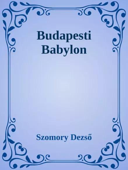 Budapesti Babylon (e-könyv)