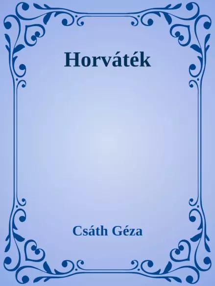 Horváték (e-könyv)