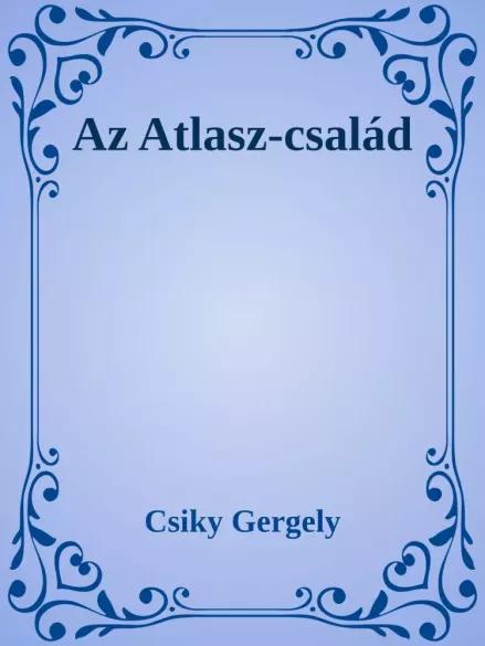 Az Atlasz-család (e-könyv)