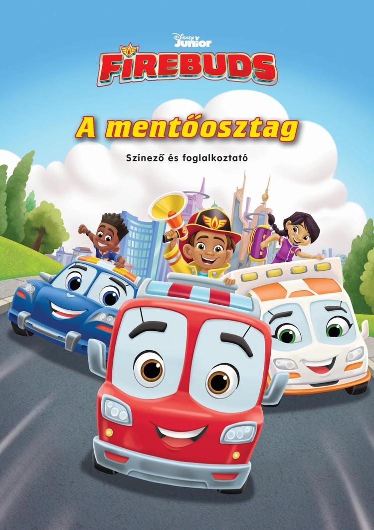 Disney Junior - A mentőosztag - Színező és foglalkoztató