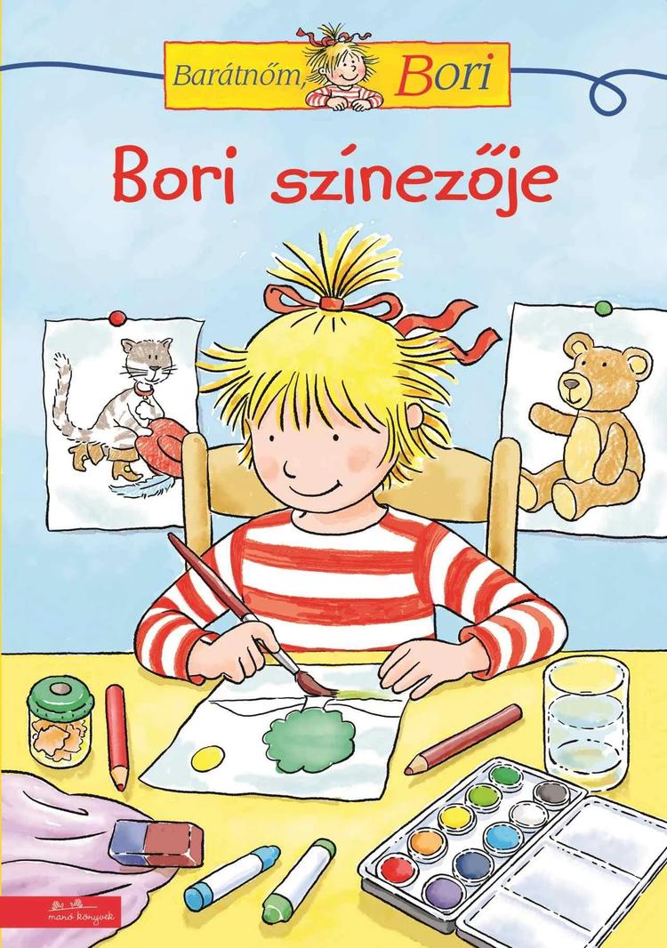 Barátnőm, Bori foglalkoztató - Bori színezője