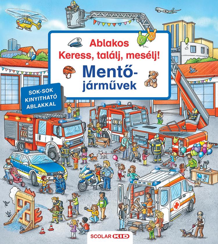 Ablakos Keress, találj, mesélj! Mentőjárművek
