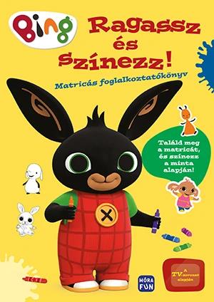 Bing. Ragassz és színezz! - Bing színező matricával
