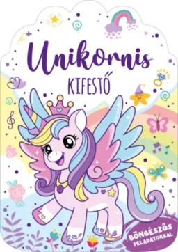 Unikornis - kifestő - Böngészős feladatokkal