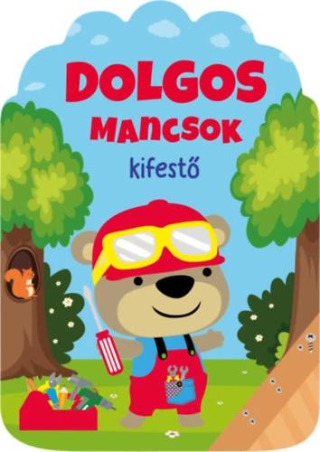 Dolgos mancsok - kifestő